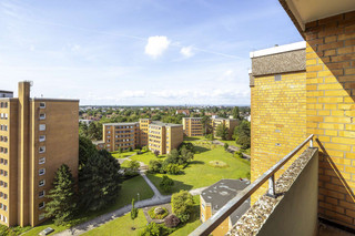 Ausblick vom Balkon